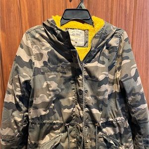 Hollister camo jacket